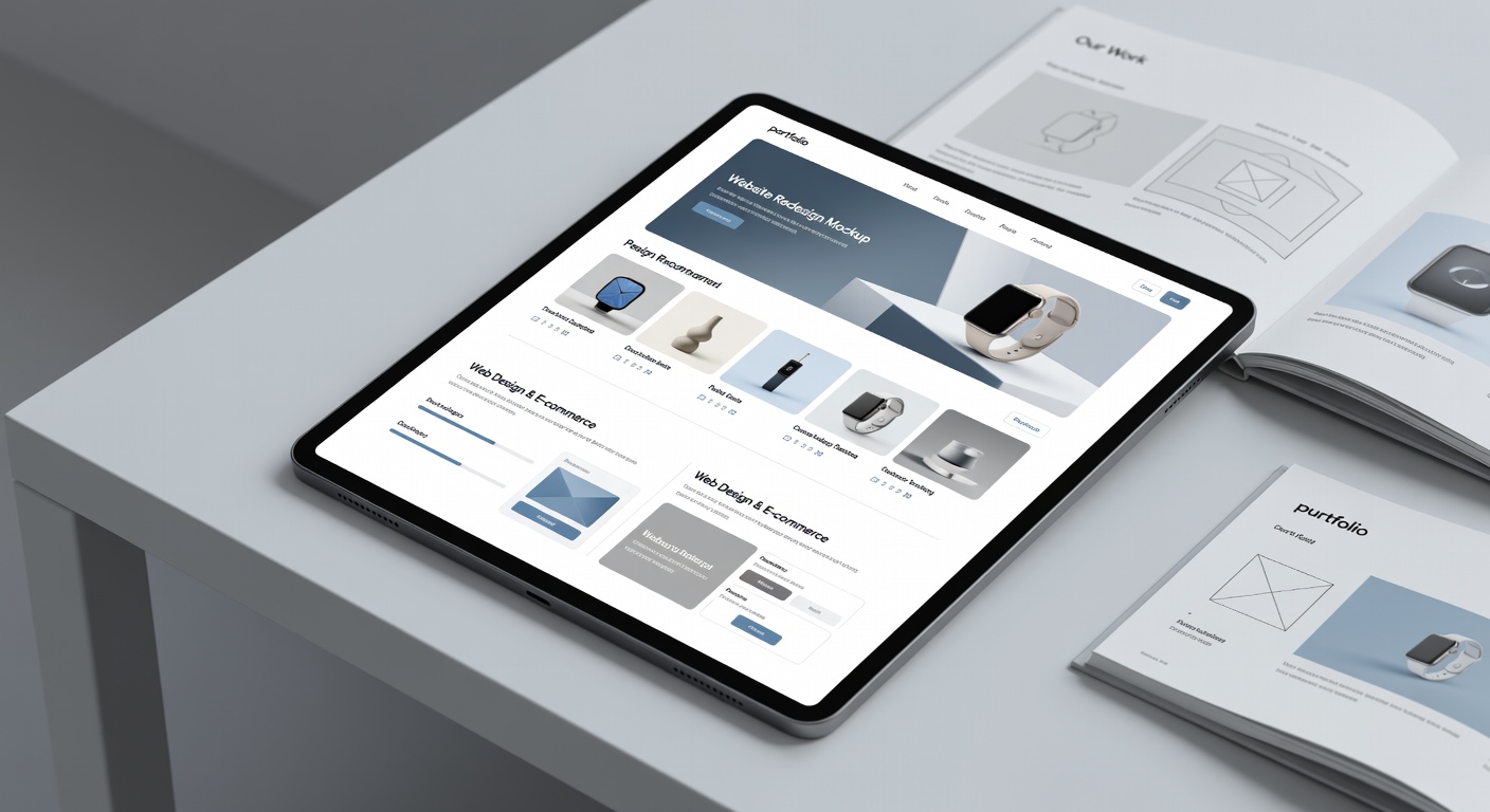 E-commerce Website Redesign Mockup