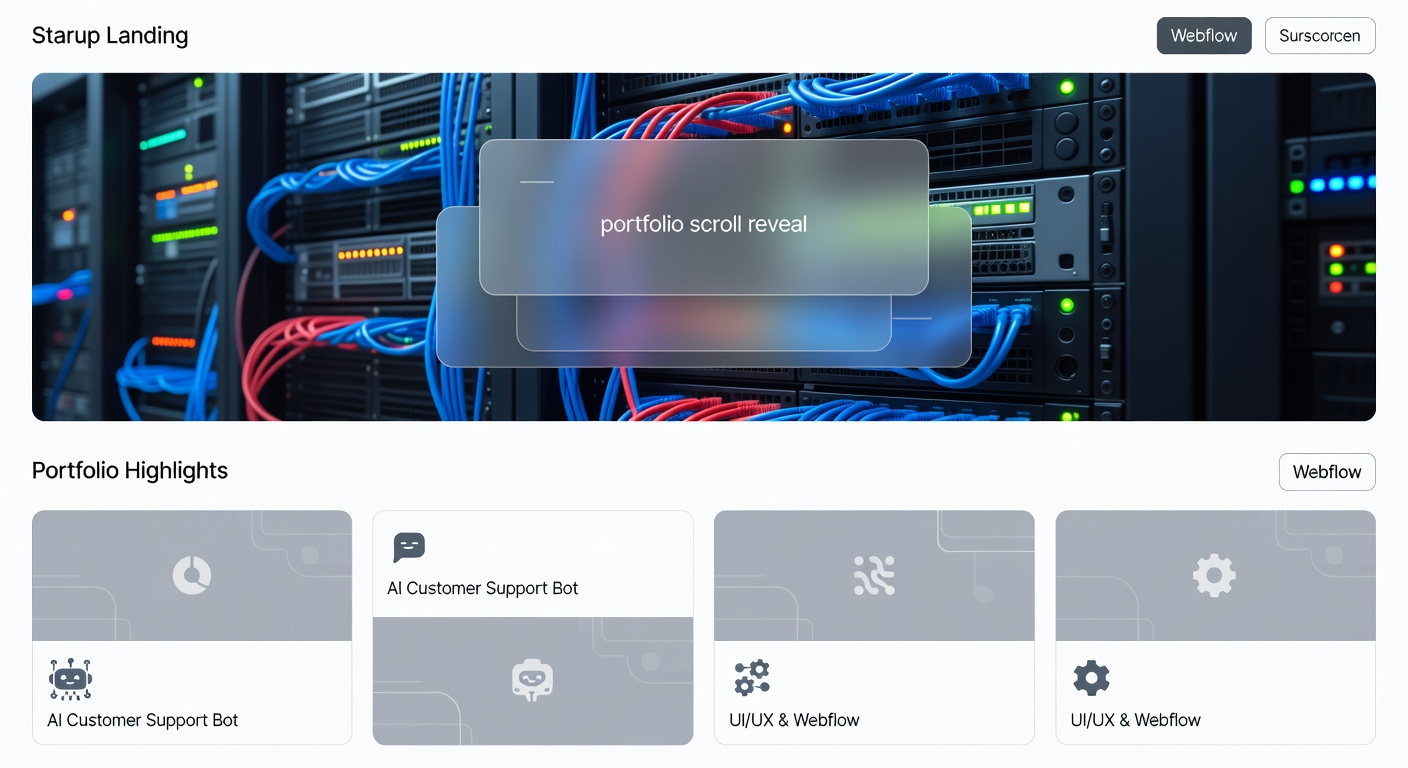 Startup Landing Page Design